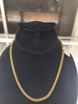 14k Solid Gold Necklace 32.2 Grams 16 Long Layaway Available 10dwon If You Interested Please Make Sure You Ask For Maribel Thank You 