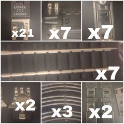 Lionel & K-Line O/O27 Gauge Track & Operating Accessory Lot - 52 Pieces Total
