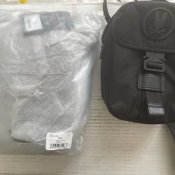 PSYCHO BUNNY CROSSBODY BAG BRAND NEW / NWT (LEFT)