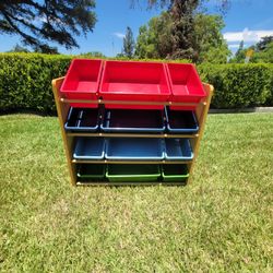 Lakeshore Toy Organizer with 12 Bins