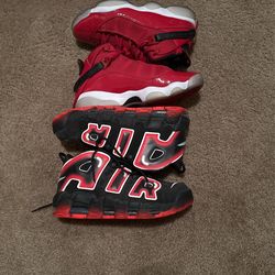 Jordan 6 Rings & Nike Air More Up Tempos