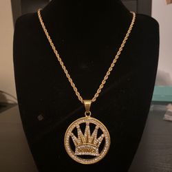 Rope chain with pendant