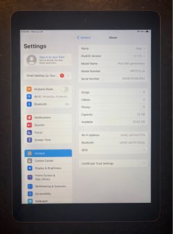 iPad 6th generation
