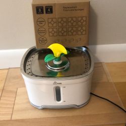 New Wonder Creature Cat Fountain Plus Filters