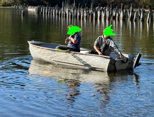 12’ aluminum smoker craft boat