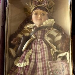 Christina Collection  Porcelain Doll with Glasses