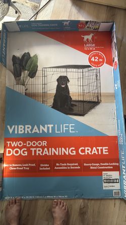 Large dog kennel