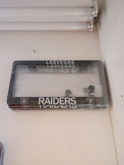 RAIDERS License Plate Holder $10.ea 