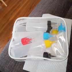 Cookie Icing Bottles, Cross Posted North Riverside 