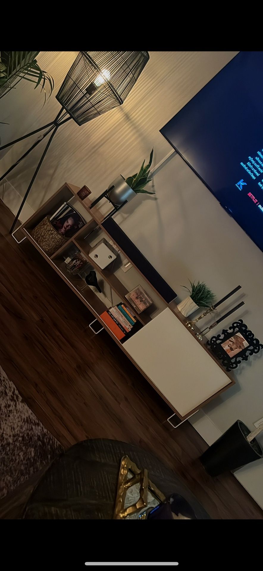 Contemporary entertainment stand