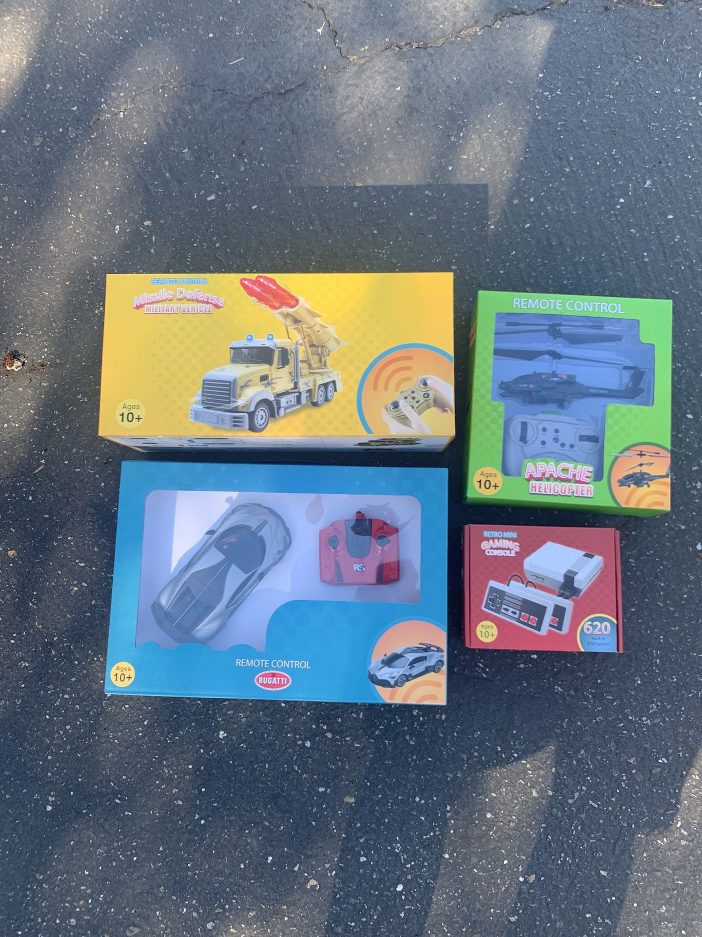 Remote Control Cars And Game Console