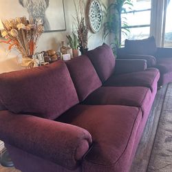 Couch And Oversized Chair