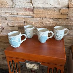Cracker Barrel Whit Sands Coffee Mugs Set Of 4 for Sale in Fishers, IN -  OfferUp