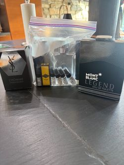 Mont Blanc Legend Cologne + YSL L’homme + Assorted Samples