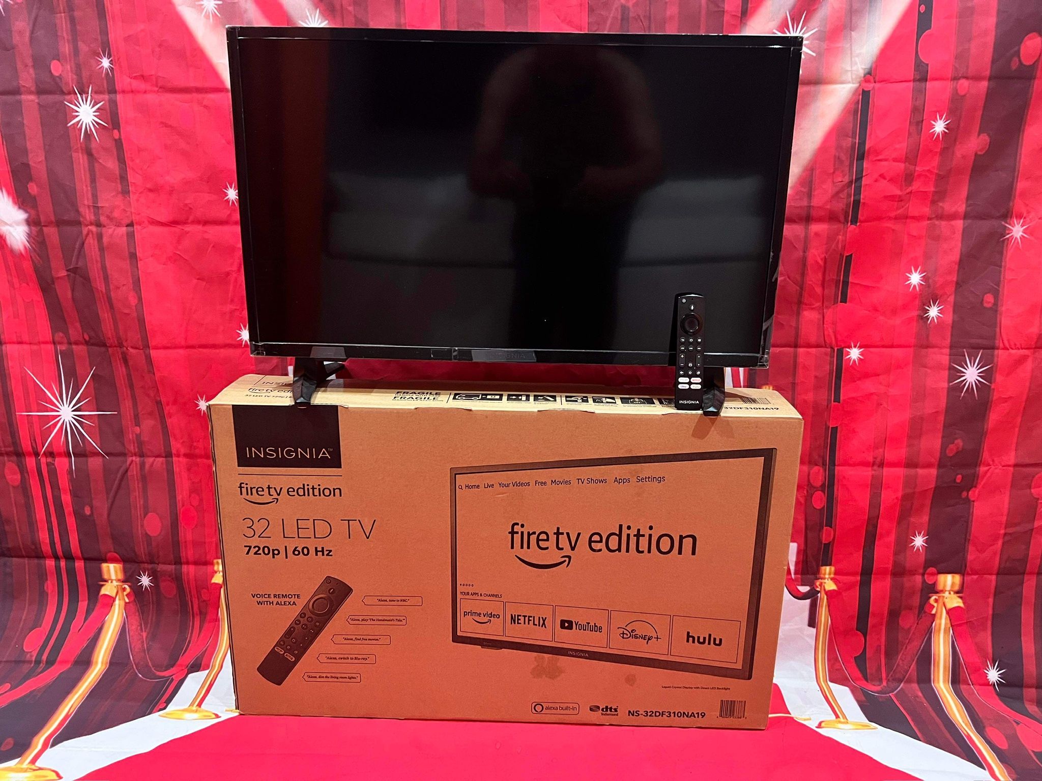 INSIGNIA 32-inch Class F20 Series Smart HD 720p Fire TV (NS-32F201NA23,
