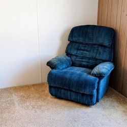 Blue Recliner