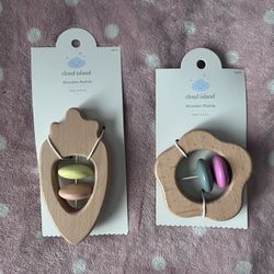 Baby Wooden Rattles