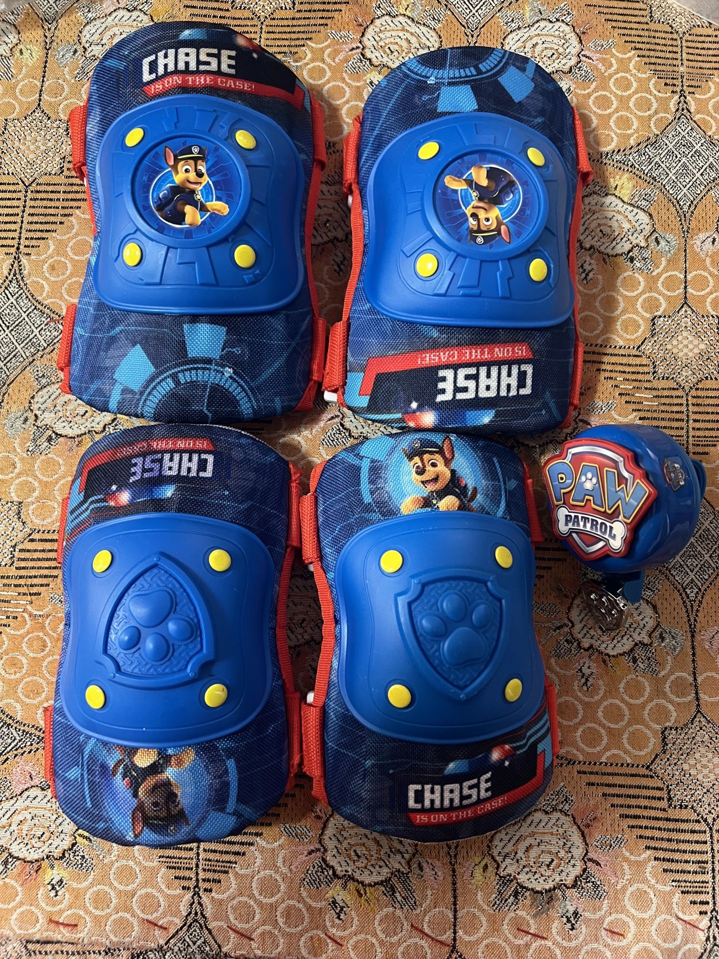 Paw Patrol Chase Youth Protective Pad Set blue