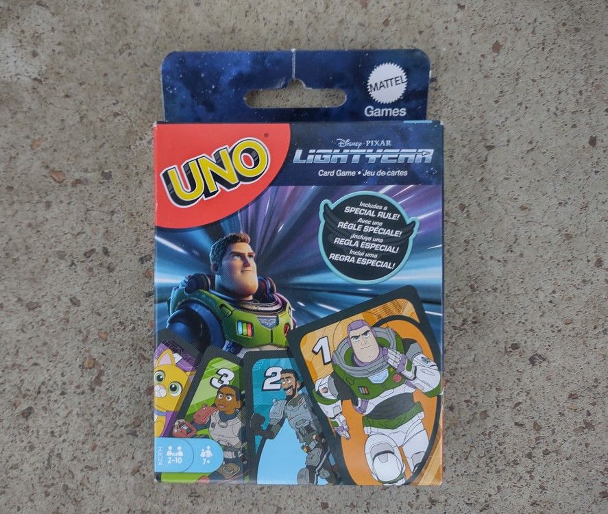 Disney Pixar UNO Lightyear Card Game