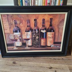 Oil Canvas Painting Framed by Mark Hagen