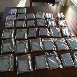 32 500 GB HD THIN SEAGATE HARD DRIVES