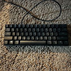 Razer - Huntsman Mini 60% Wired Optical Clicky Switch Gaming Keyboard with Chroma RGB Backlighting