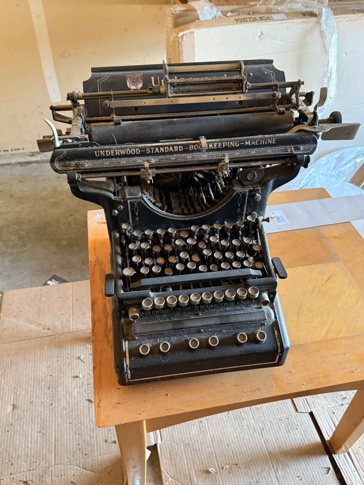 Antique Underwood Typewriter 