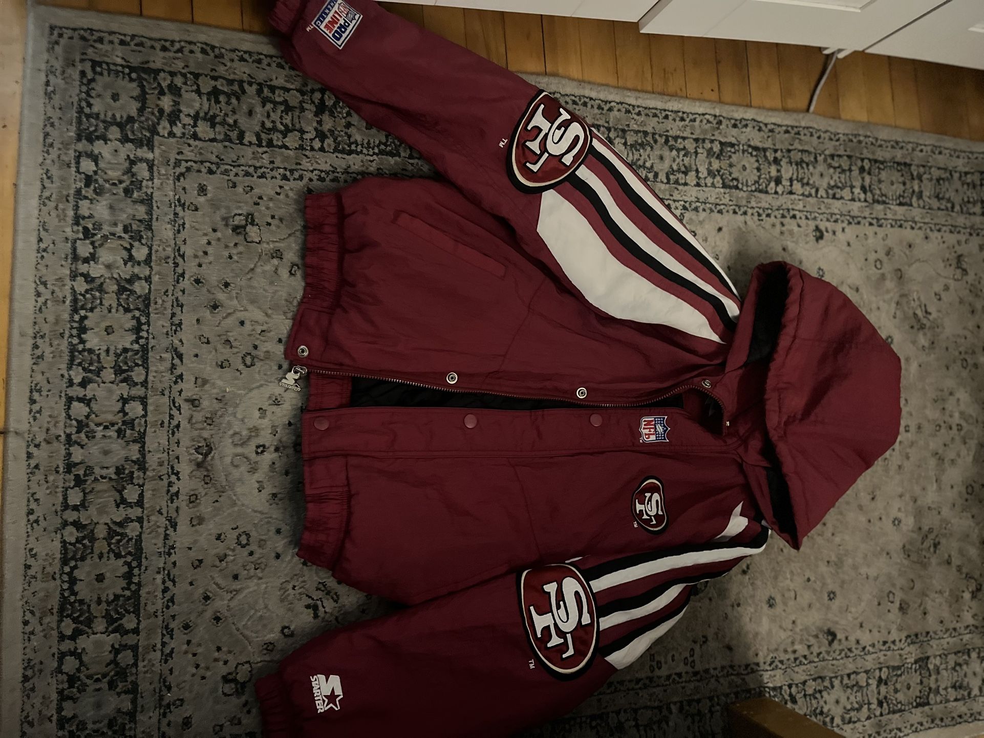 Authentic Starter jacket pro line NFL San Francisco 49ers Y2K 90s
