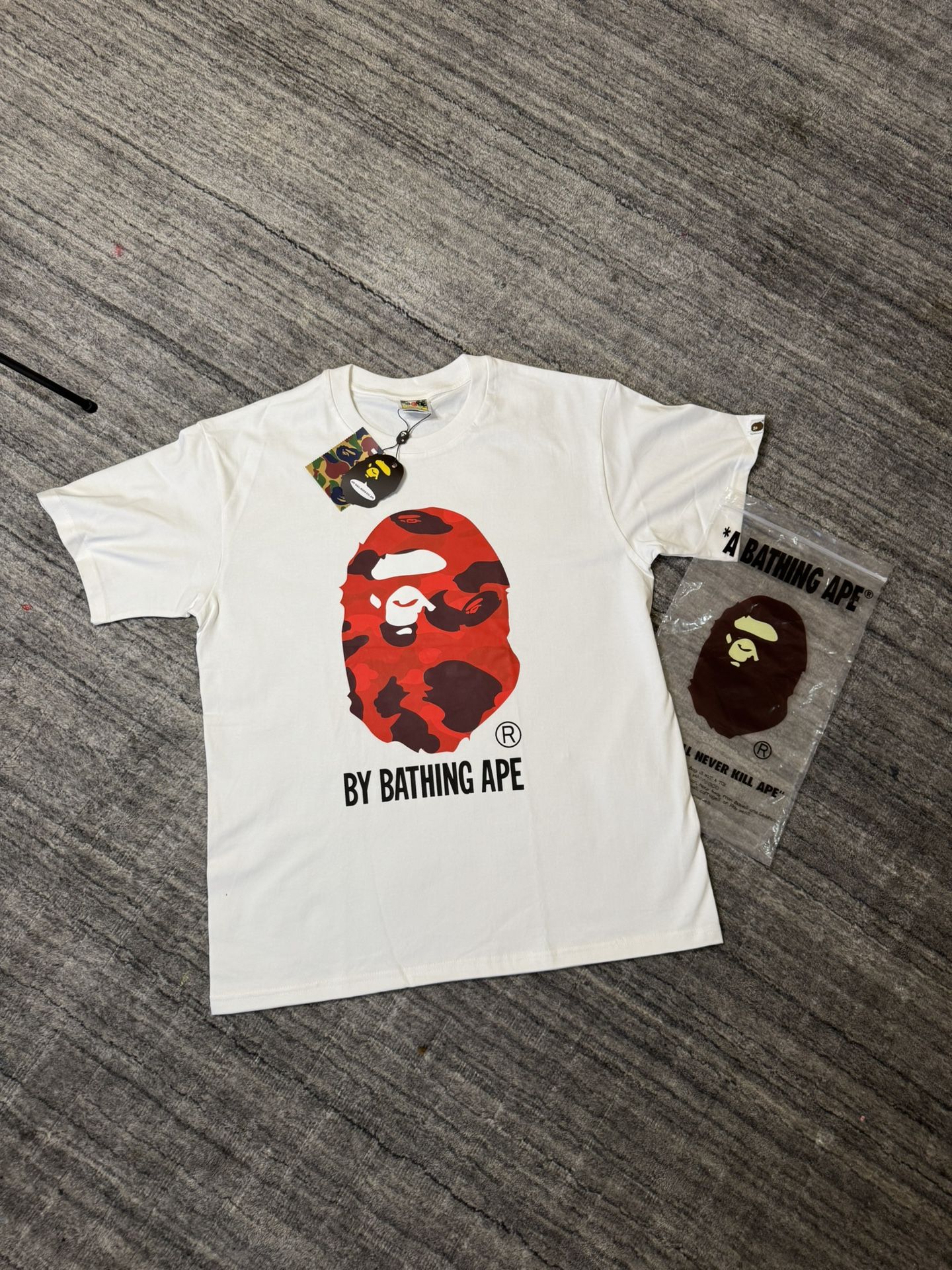 BAPE Red Camo T Shirt