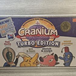 New 2004 Cranium Turbo Edition Board Game