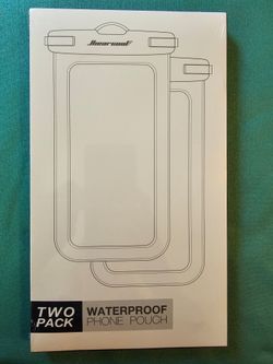 2 Dry bags for phone