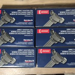 Denso Direct Ignition Coils a Box of 6 For $250
