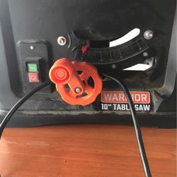 Warrior 10” Table Saw