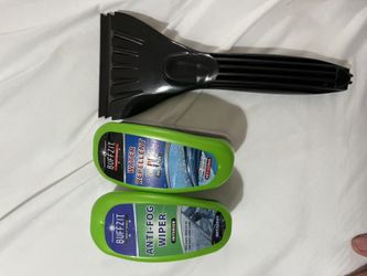 Car Winter Kit – Ice Scraper + Anti-Fog & Water Repellent
