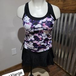 New Women's 2piece Tankini Set 