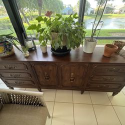 Wood Dresser 