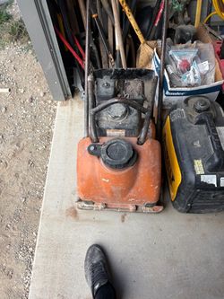Husqvarna Plate Compactor Gas Powered