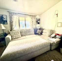 Light grey sectional