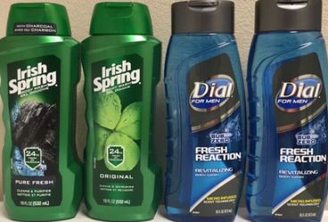Irish Spring/Dial Men’s body wash. Price is Firm.