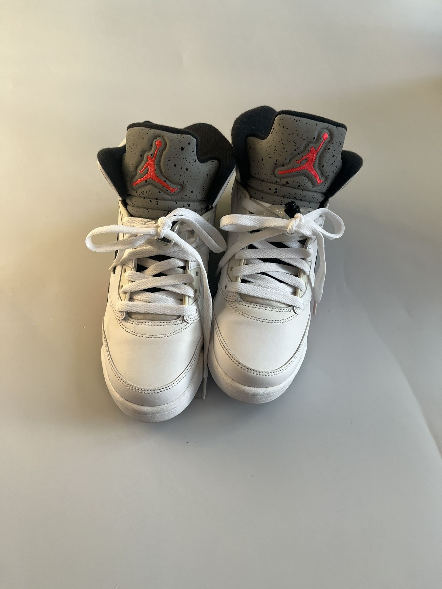 Size 6.5y Nike Air Jordan 5 Retro Poison Green Space Jam Barely Used No Box
