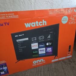 ONN TV FHD SMART TV WITH REMOTE