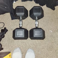 40 Lb Pair Dumbbells