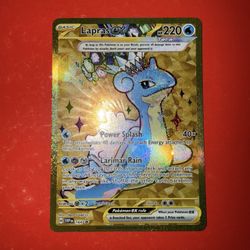 Lapras ex 164 Sv: Scarlet & Violet Promo Cards Holo