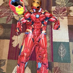 Iron Man - Kids Halloween Costume - Size 6 Yrs (Boys)