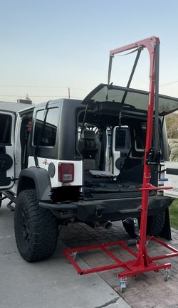 Jeep Hard Top Lift Move