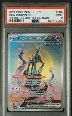 iron crown ex sir psa 9