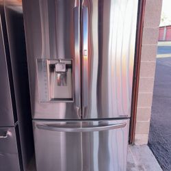 Maytag Stainless Steel Refrigerator And Freezer