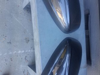 Rear view mirror covers for BMW X5- X6