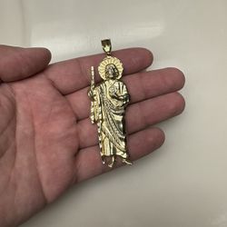 14k San Judas Pendant 