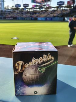 Los Angeles Dodgers 2025 Star Wars Death Star bobblehead
